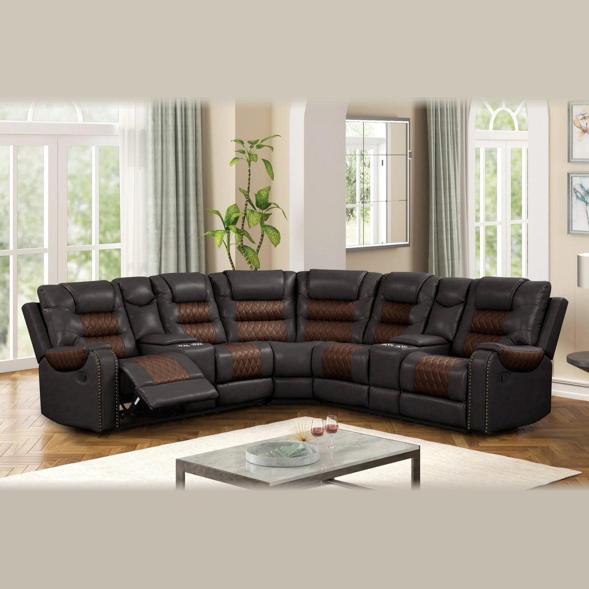 Jordon reclining sectional - jordon3