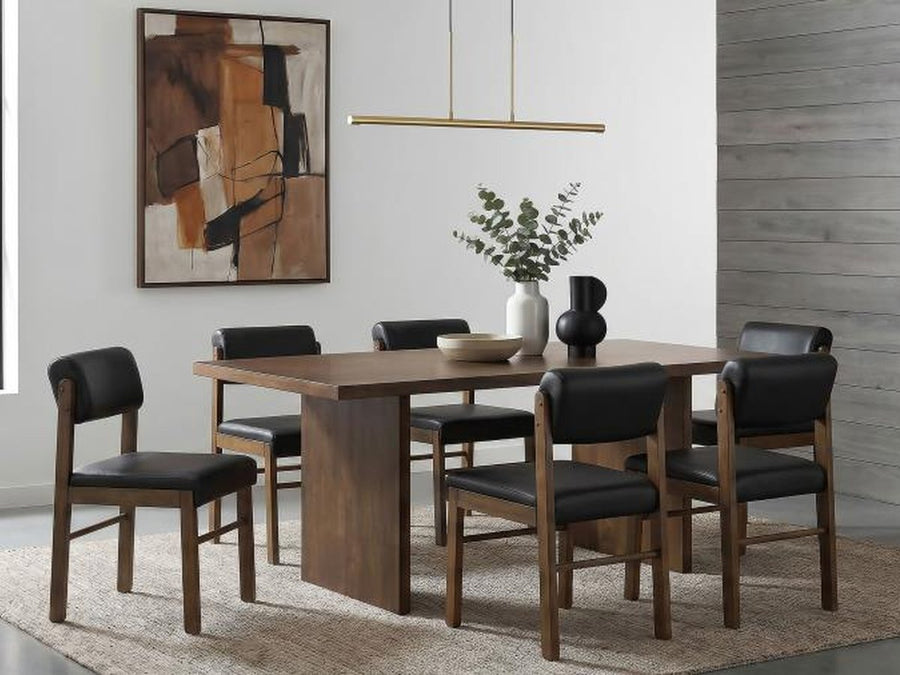 Coaster Furniture Decker 193951WAL-S7C 7 pc Dining Set