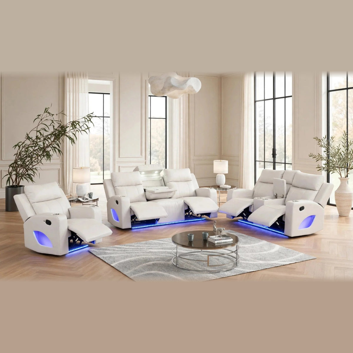 Pinnacle reclining set