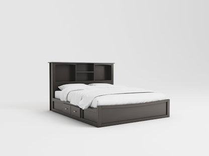  Furniture of America Brooklyn California King Bookcase Bed CM7053CK-BED EXTERNAL_VIDEO 1