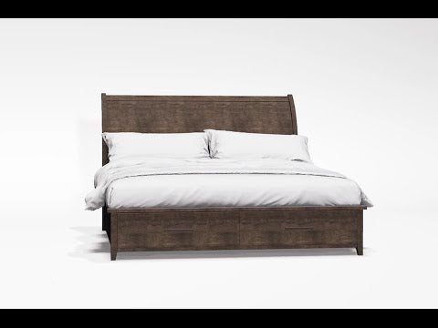  Furniture of America Ribeira Queen Panel Bed with Storage CM7252Q-BED EXTERNAL_VIDEO 1