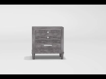 Furniture of America Daphne 2-Drawer Nightstand CM7556N EXTERNAL_VIDEO 1