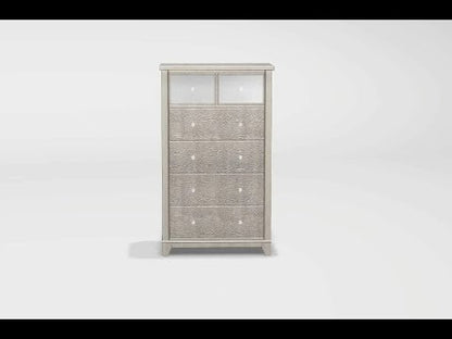  Furniture of America Bryant 6-Drawer Chest CM7288SV-C EXTERNAL_VIDEO 1