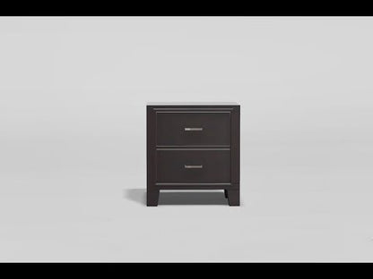  Furniture of America Enrico 2-Drawer Nightstand CM7088N EXTERNAL_VIDEO 1