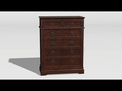  Furniture of America Millicent 5-Drawer Chest CM7373C EXTERNAL_VIDEO 1