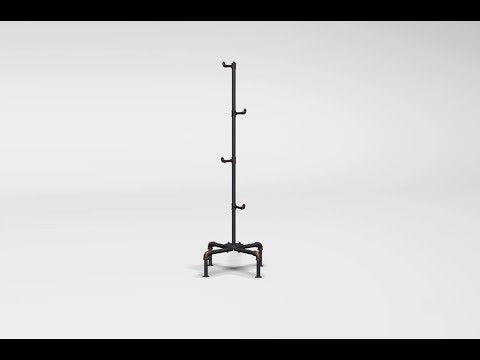  Furniture of America Coat Racks Coat Rack CM7914CR EXTERNAL_VIDEO 1