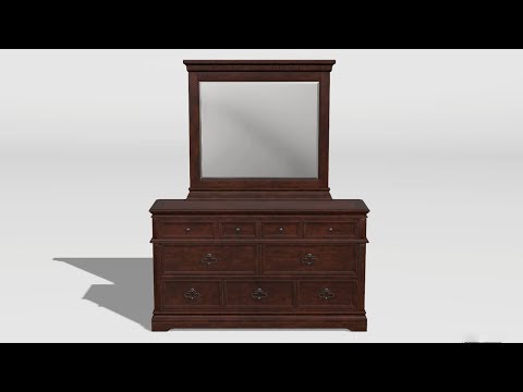  Furniture of America Millicent 7-Drawer Dresser CM7373D EXTERNAL_VIDEO 1