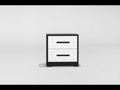  Furniture of America Rutger 2-Drawer Nightstand CM7292N EXTERNAL_VIDEO 1