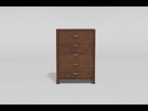  Furniture of America Gerico II 5-Drawer Chest CM7068C EXTERNAL_VIDEO 1