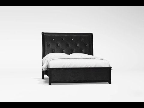  Furniture of America Bryant II Queen Upholstered Bed CM7289Q-BED EXTERNAL_VIDEO 1
