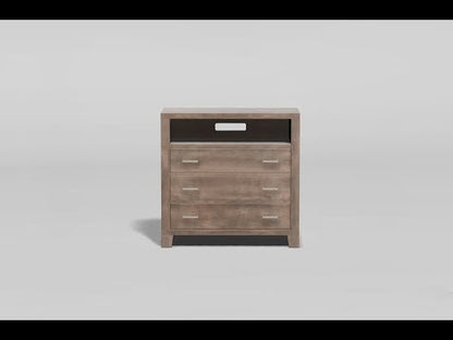 Furniture of America Enrico 3-Drawer Media Chest CM7068GY-TV EXTERNAL_VIDEO 1