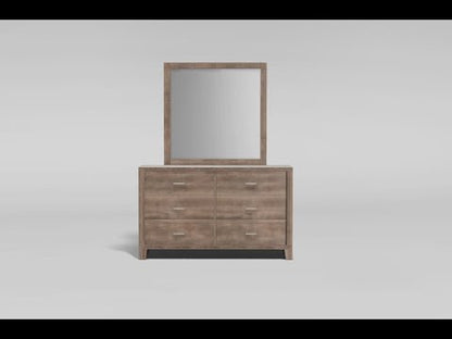  Furniture of America Enrico 6-Drawer Dresser CM7068GY-D EXTERNAL_VIDEO 1