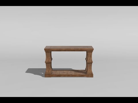  Furniture of America Granard Sofa Table CM4457S EXTERNAL_VIDEO 1