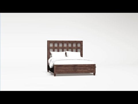  Furniture of America Frontera California King Panel Bed CM7586CK-BED EXTERNAL_VIDEO 1