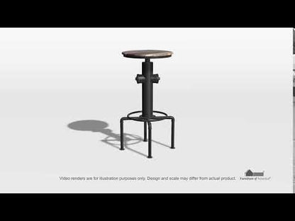 Furniture of America Foskey CM3367BC-2PK Bar Chair EXTERNAL_VIDEO 1