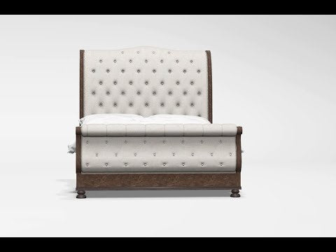 Furniture of America Lysandra CM7663EK King Bed EXTERNAL_VIDEO 1