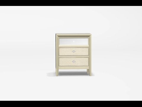  Furniture of America Briella 3-Drawer Nightstand CM7101N EXTERNAL_VIDEO 1