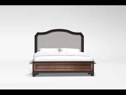  Furniture of America Emmaline Queen Upholstered Bed CM7831F-Q-BED EXTERNAL_VIDEO 1