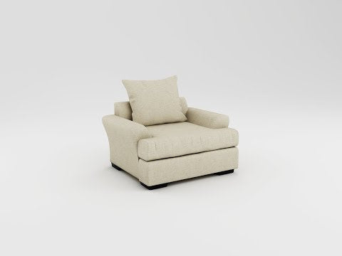  Furniture of America Anthea Stationary Fabric Chair SM5140-CH EXTERNAL_VIDEO 1