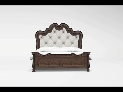  Furniture of America Ariadne King Bed CM7662EK-BED EXTERNAL_VIDEO 1