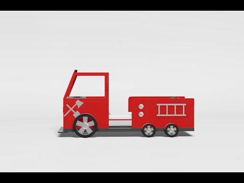 Furniture of America Trekker CM7766 Twin Bed EXTERNAL_VIDEO 1