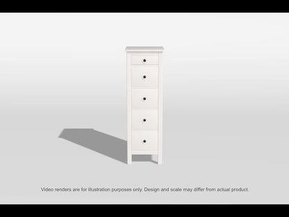  Furniture of America Accent Cabinets Chests CM-AC119WH EXTERNAL_VIDEO 1