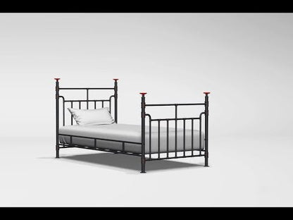  Furniture of America Mcalroy I Queen Bed CM7914Q-BED EXTERNAL_VIDEO 1