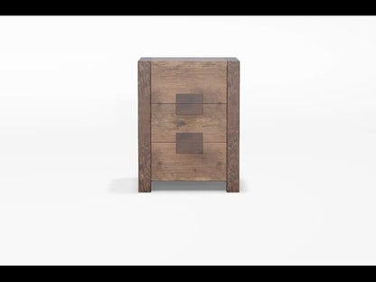  Furniture of America Aveiro 3-Drawer Nightstand CM7627N EXTERNAL_VIDEO 1