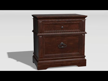  Furniture of America Millicent 2-Drawer Nightstand CM7373N EXTERNAL_VIDEO 1