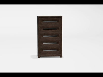  Furniture of America Orlaith 5-Drawer Chest CM7697C EXTERNAL_VIDEO 1