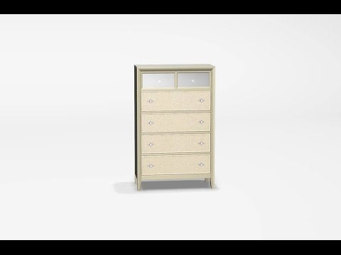  Furniture of America Briella 5-Drawer Chest CM7101C EXTERNAL_VIDEO 1