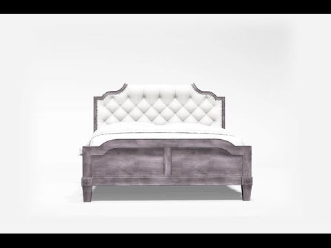  Furniture of America Ganymede King Upholstered Bed CM7856EK-BED EXTERNAL_VIDEO 1