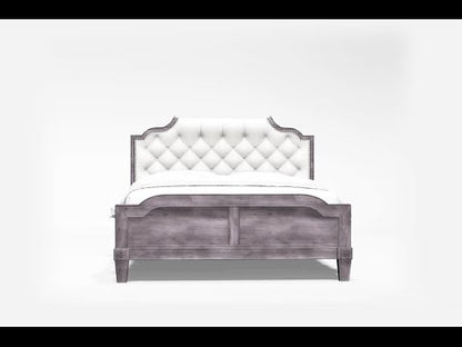  Furniture of America Ganymede King Upholstered Bed CM7856EK-BED EXTERNAL_VIDEO 1