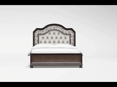  Furniture of America Persephone California King Bed CM7661CK-BED EXTERNAL_VIDEO 1