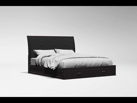  Furniture of America Enrico III Queen Storage Platform Bed CM7066EX-Q-BED EXTERNAL_VIDEO 1
