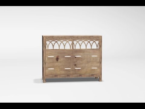  Furniture of America Zaragoza 6-Drawer Dresser CM7585D EXTERNAL_VIDEO 1