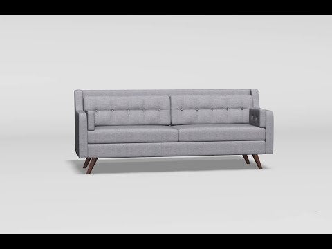  Furniture of America Hallie Stationary Fabric Sofa SM8821-SF EXTERNAL_VIDEO 1
