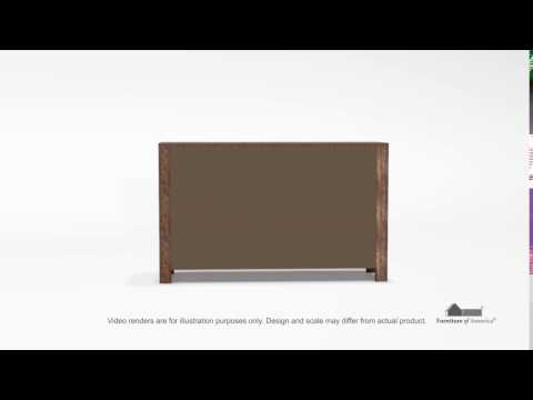  Furniture of America Elkton 6-Drawer Dresser CM7072D EXTERNAL_VIDEO 1