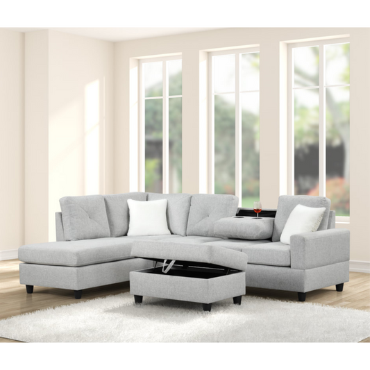 Rocket reversible sectional sofa