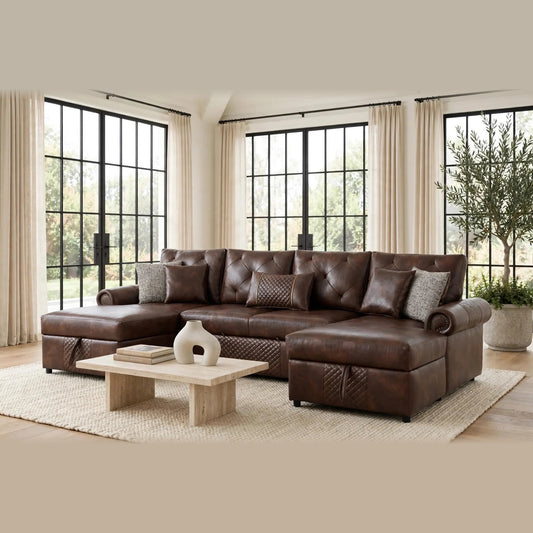Sonoma sectional - brown