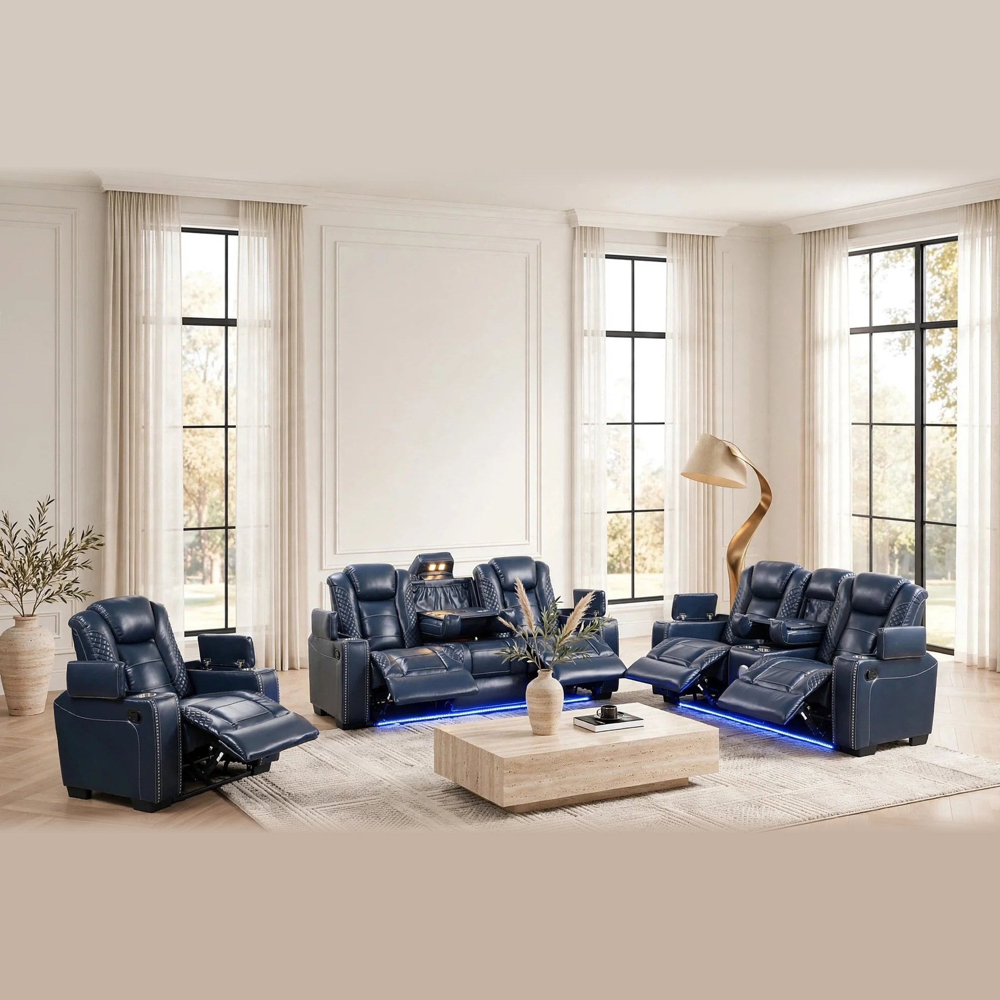 Stefano reclining set