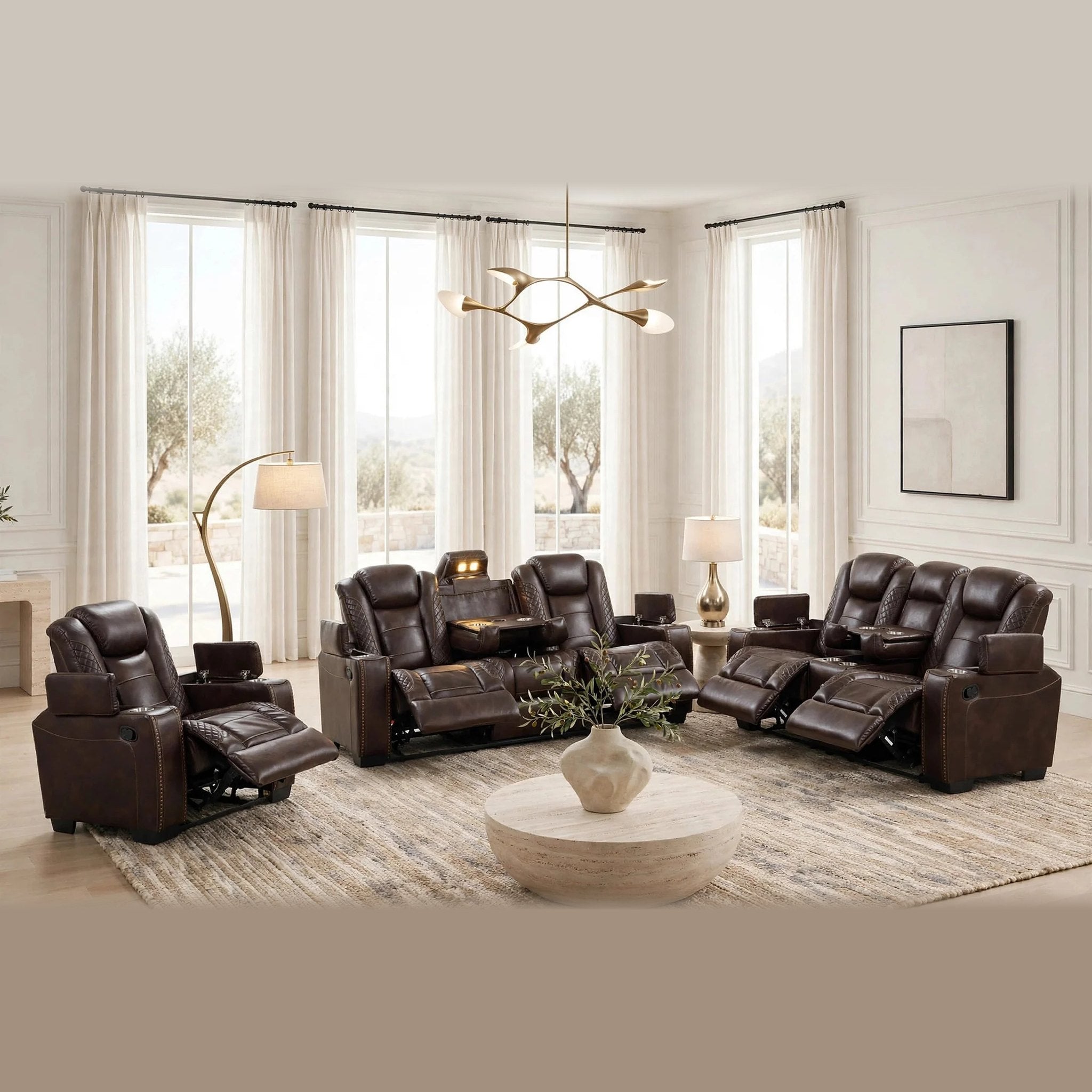 Stefano reclining set