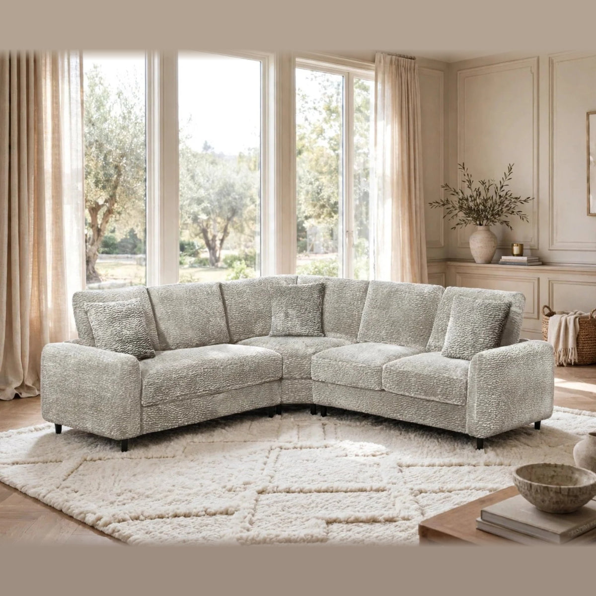 Stella sectional - beige
