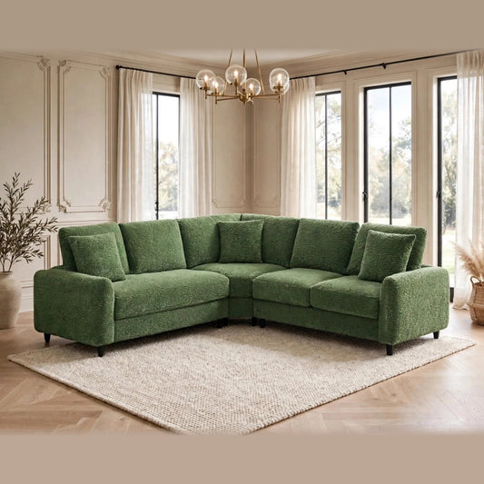 Stella sectional - olive