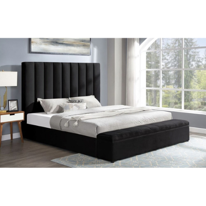 Valencia upholstered platform bed - view 2