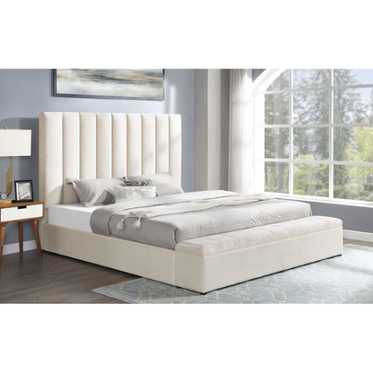 Valencia upholstered platform bed - view 3