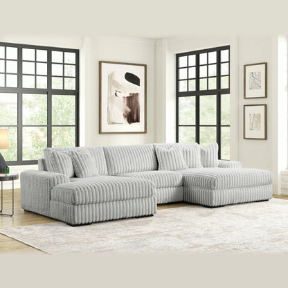 XL Sunday 2 sectional – Grey