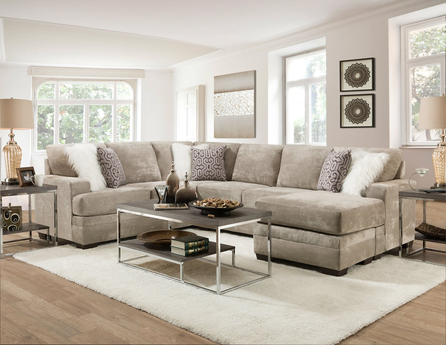 2760 Hearth Cement Sectional