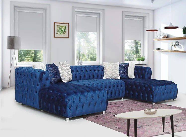 Valentino Blue Sectional