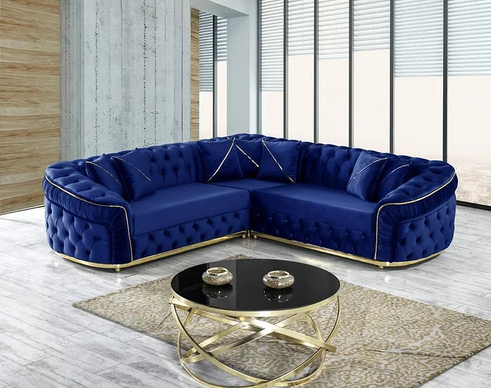 Capella Blue Sectional